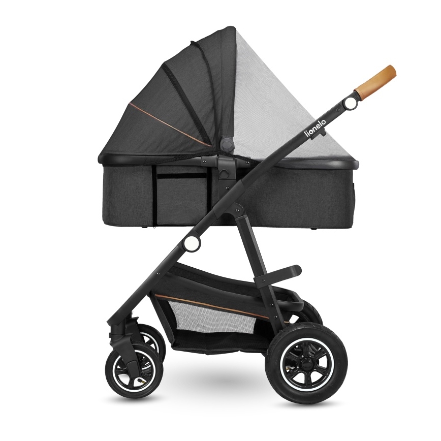 Lionelo - Kombinovaný kočárek 2v1 AMBER Grey Graphite