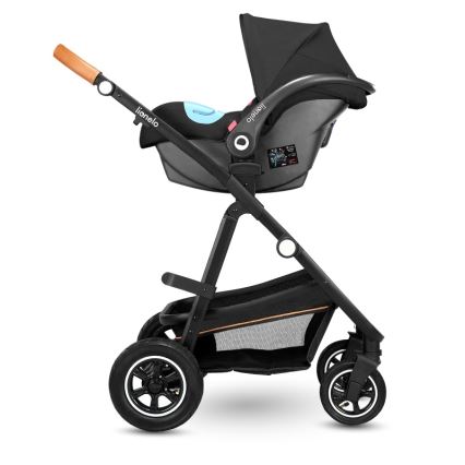 Lionelo - Kombinovaný kočárek 2v1 AMBER Grey Graphite