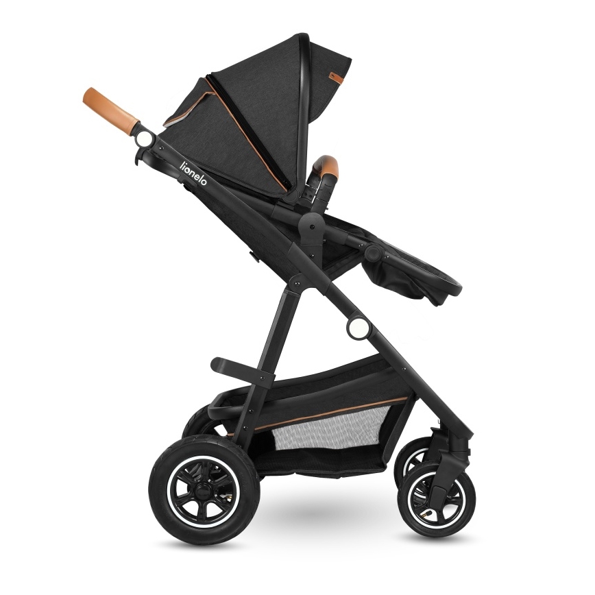 Lionelo - Kombinovaný kočárek 2v1 AMBER Grey Graphite