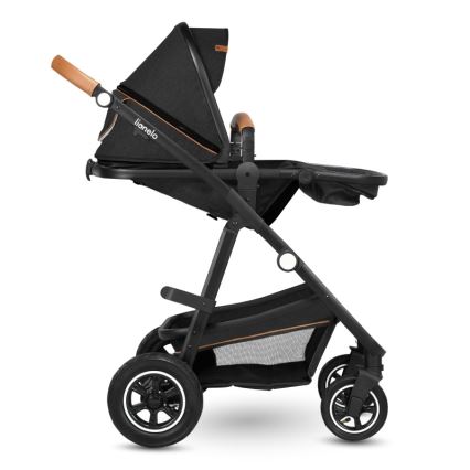 Lionelo - Kombinovaný kočárek 2v1 AMBER Grey Graphite
