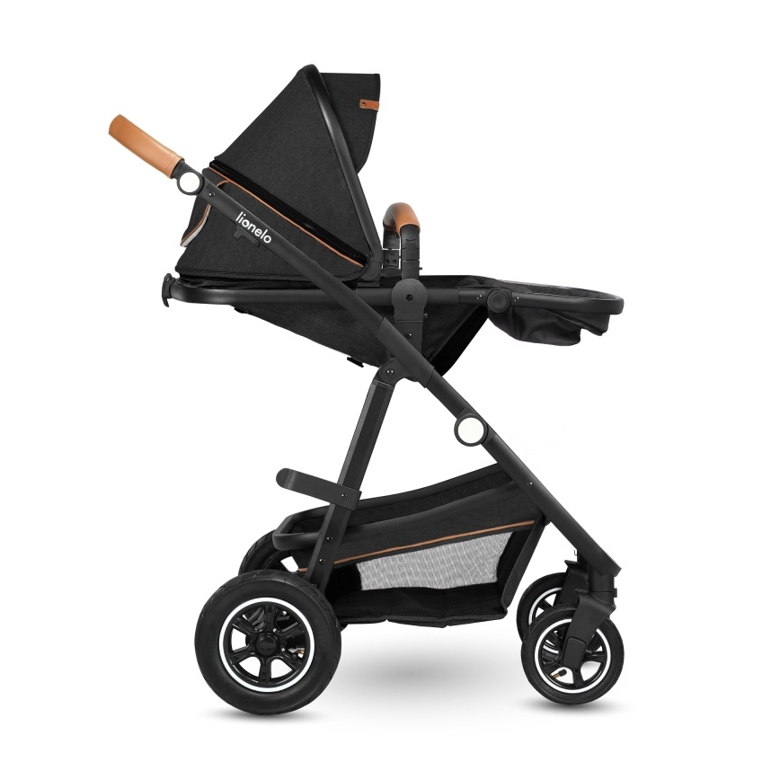 Lionelo - Kombinovaný kočárek 2v1 AMBER Grey Graphite