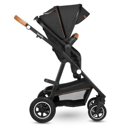 Lionelo - Kombinovaný kočárek 2v1 AMBER Grey Graphite