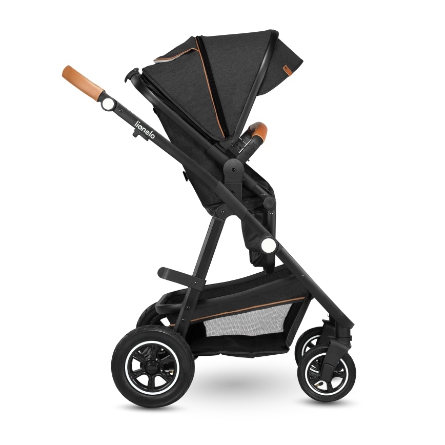 Lionelo - Kombinovaný kočárek 2v1 AMBER Grey Graphite