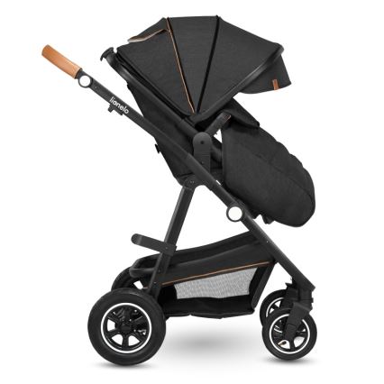Lionelo - Kombinovaný kočárek 2v1 AMBER Grey Graphite
