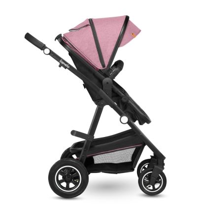 Lionelo - Kombinovaný kočárek 2v1 AMBER Pink Rose