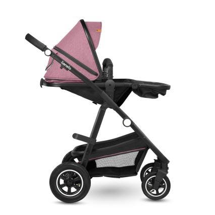 Lionelo - Kombinovaný kočárek 2v1 AMBER Pink Rose