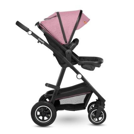 Lionelo - Kombinovaný kočárek 2v1 AMBER Pink Rose