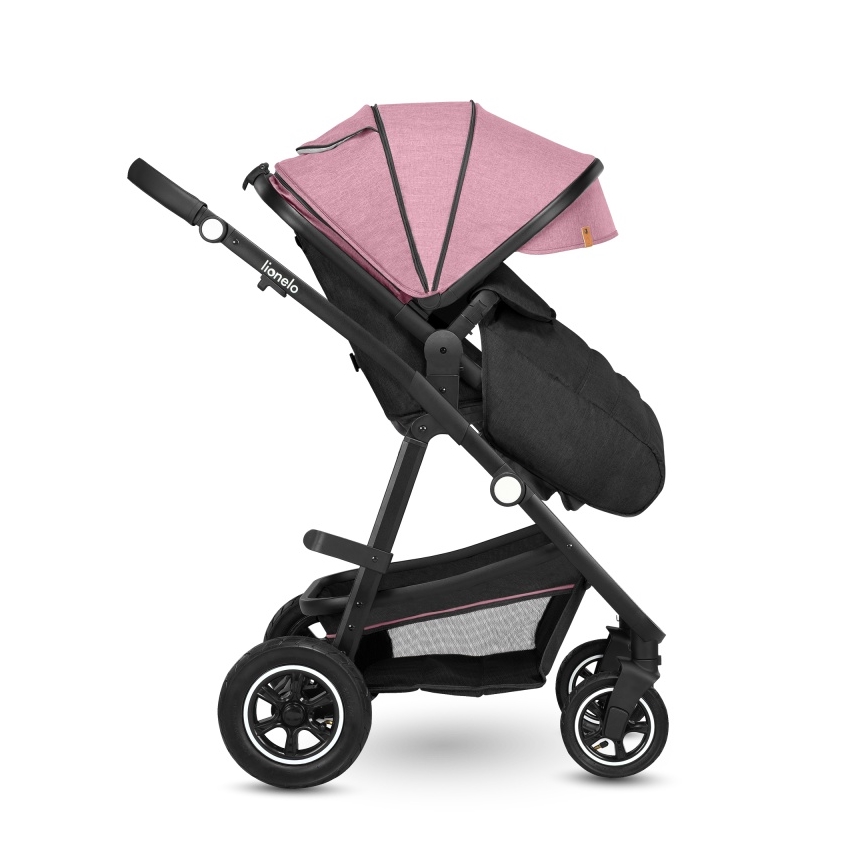 Lionelo - Kombinovaný kočárek 2v1 AMBER Pink Rose