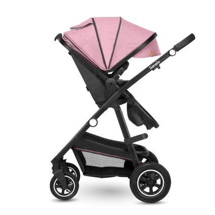 Lionelo - Kombinovaný kočárek 2v1 AMBER Pink Rose
