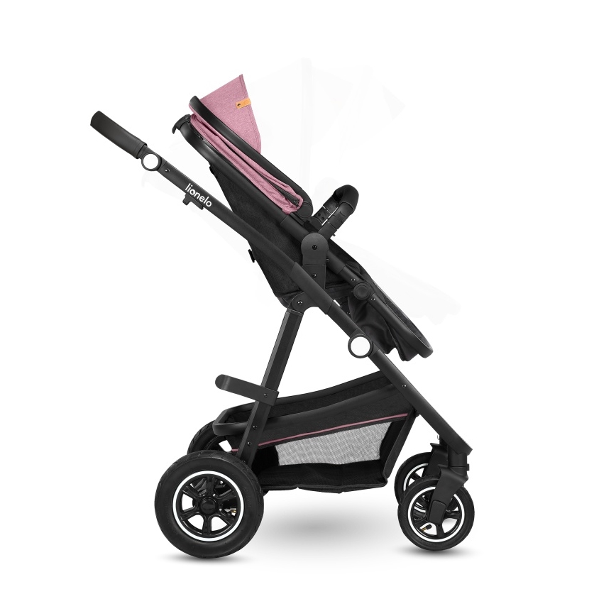 Lionelo - Kombinovaný kočárek 2v1 AMBER Pink Rose