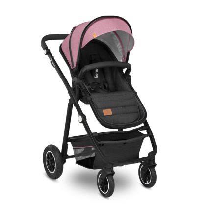 Lionelo - Kombinovaný kočárek 2v1 AMBER Pink Rose