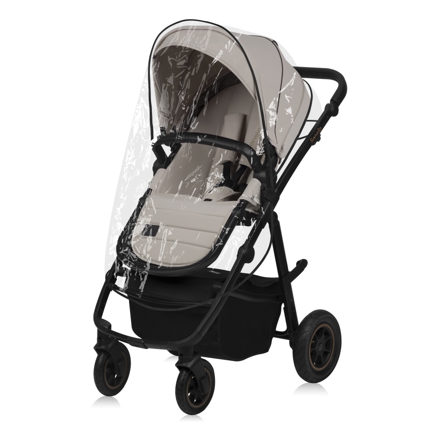 Lionelo - Kombinovaný kočárek 2v1 AMBER PLUS Beige Sand