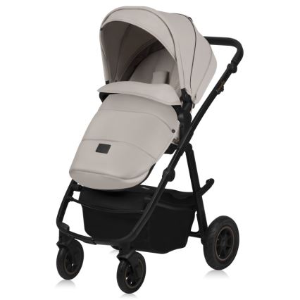 Lionelo - Kombinovaný kočárek 2v1 AMBER PLUS Beige Sand
