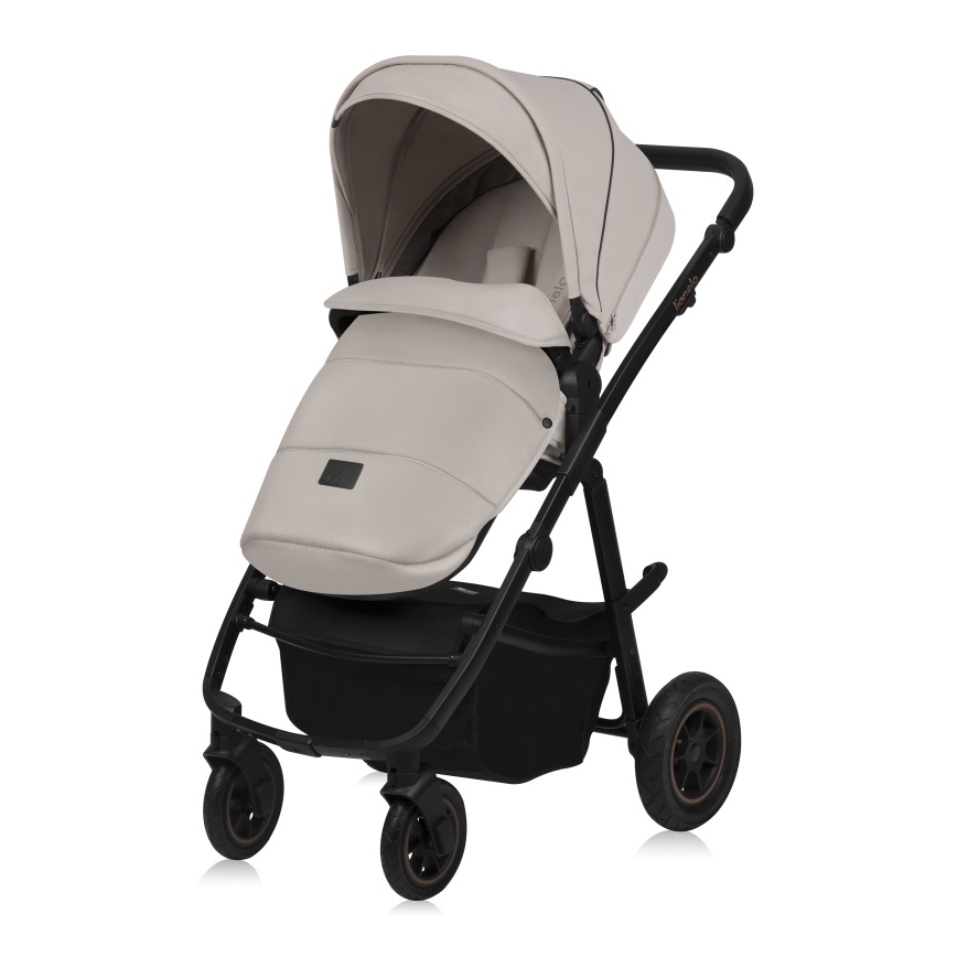 Lionelo - Kombinovaný kočárek 2v1 AMBER PLUS Beige Sand