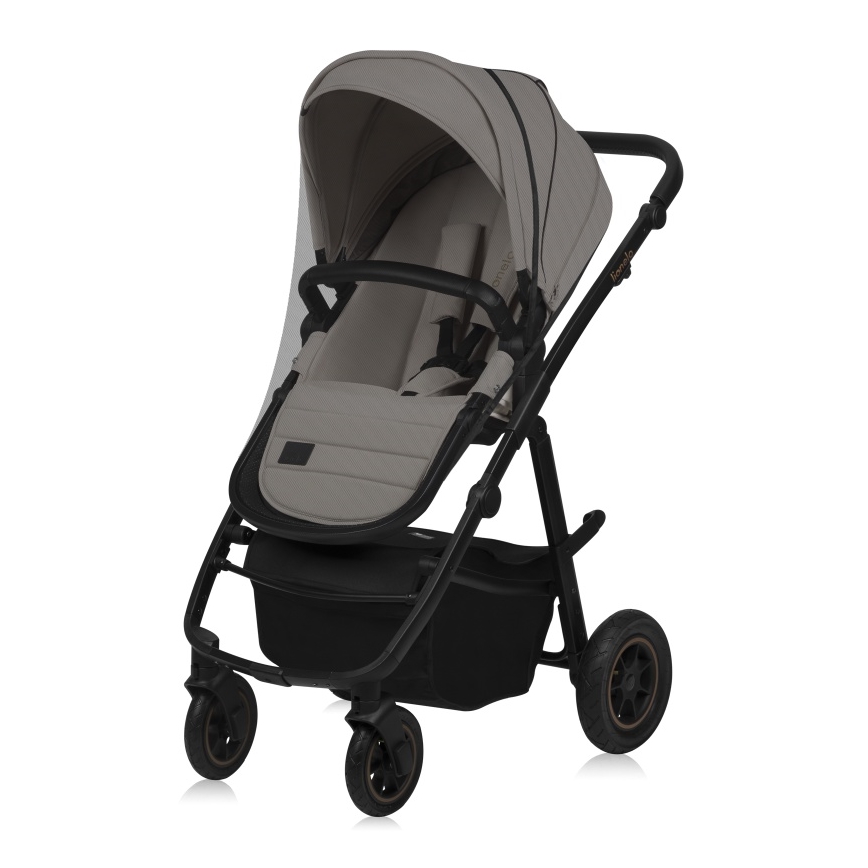 Lionelo - Kombinovaný kočárek 2v1 AMBER PLUS Beige Sand
