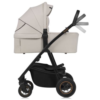 Lionelo - Kombinovaný kočárek 2v1 AMBER PLUS Beige Sand