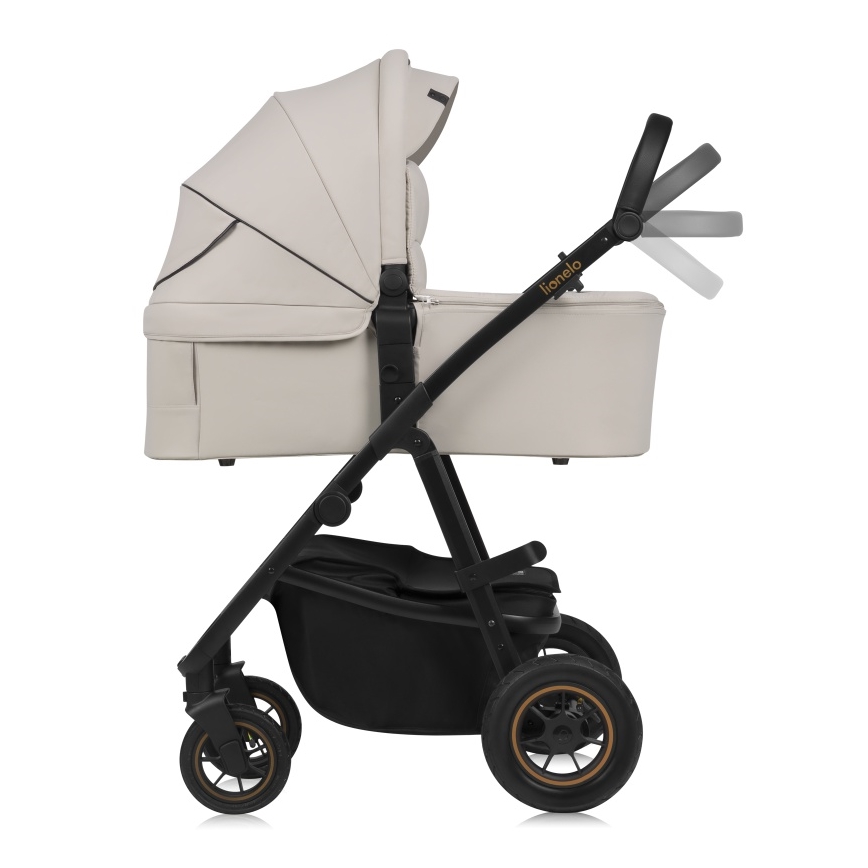 Lionelo - Kombinovaný kočárek 2v1 AMBER PLUS Beige Sand