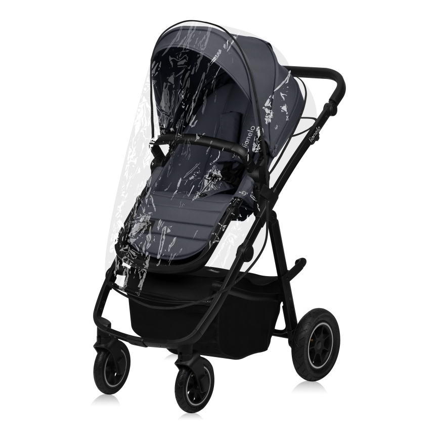 Lionelo - Kombinovaný kočárek 2v1 AMBER PLUS Grey Graphite