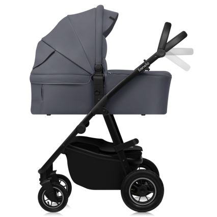 Lionelo - Kombinovaný kočárek 2v1 AMBER PLUS Grey Graphite