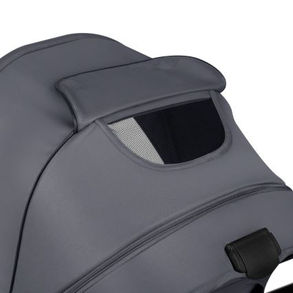 Lionelo - Kombinovaný kočárek 2v1 AMBER PLUS Grey Graphite