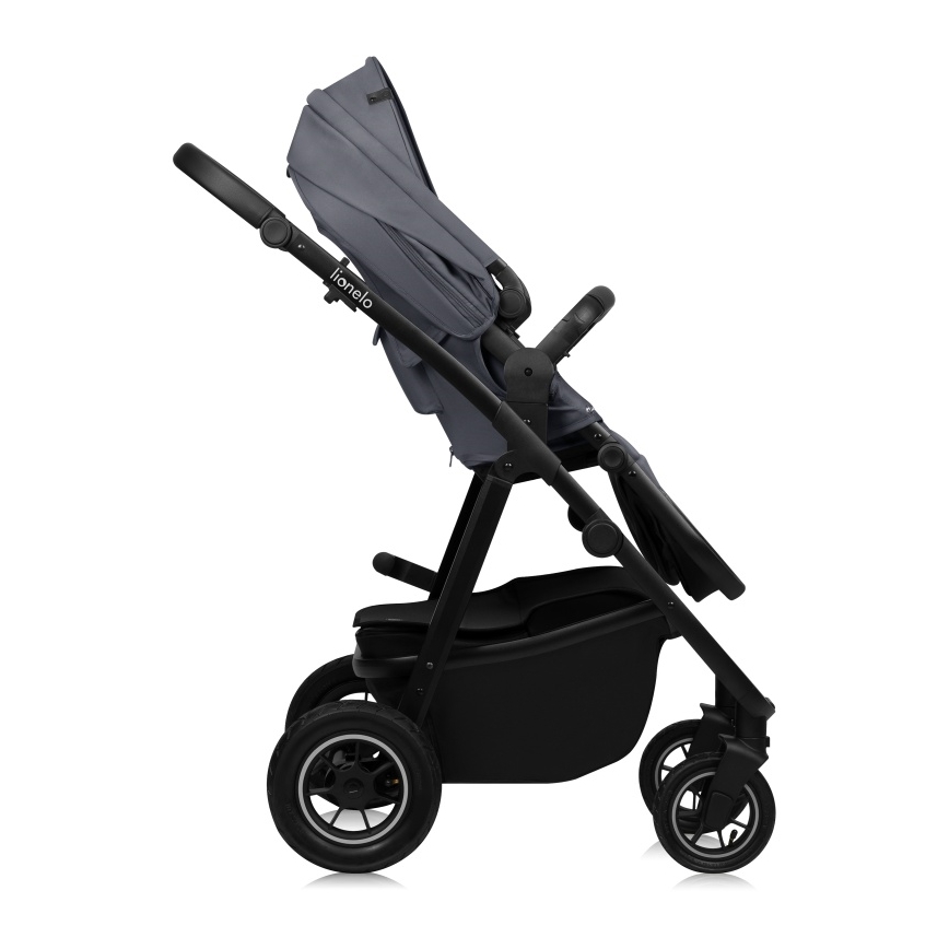 Lionelo - Kombinovaný kočárek 2v1 AMBER PLUS Grey Graphite