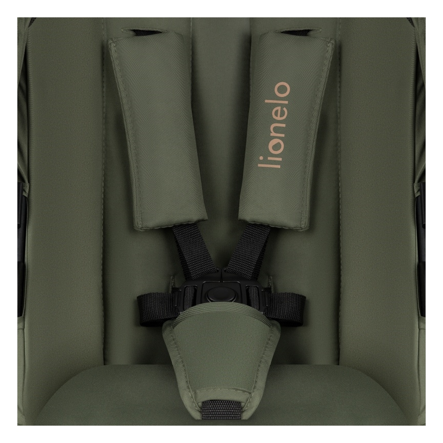 Lionelo - Kombinovaný kočárek 3v1 AMBER PLUS Green Forest