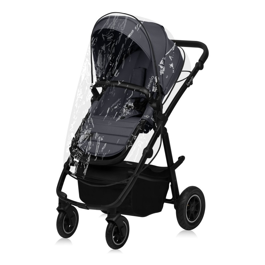 Lionelo - Kombinovaný kočárek 3v1 AMBER PLUS grey Graphite