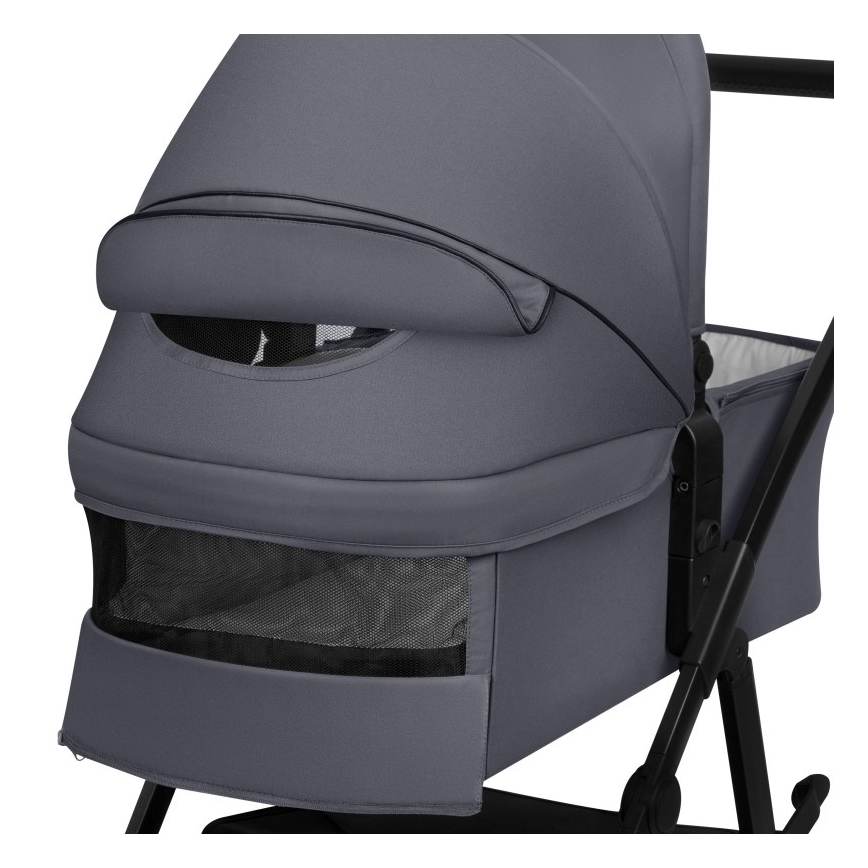 Lionelo - Kombinovaný kočárek 3v1 AMBER PLUS grey Graphite