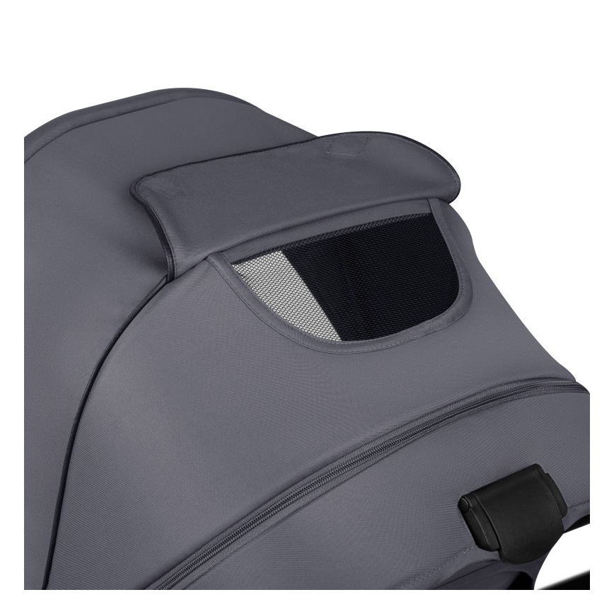 Lionelo - Kombinovaný kočárek 3v1 AMBER PLUS grey Graphite
