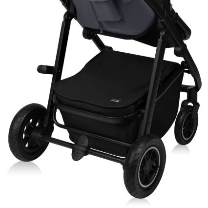Lionelo - Kombinovaný kočárek 3v1 AMBER PLUS grey Graphite