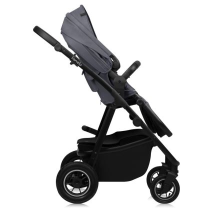 Lionelo - Kombinovaný kočárek 3v1 AMBER PLUS grey Graphite