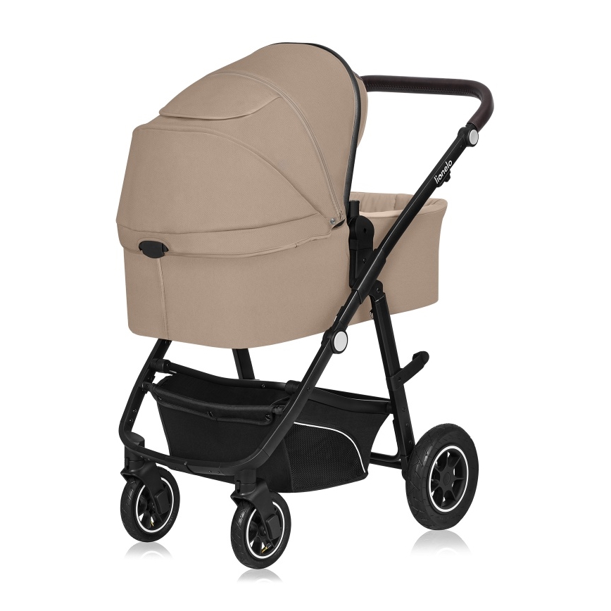 Lionelo - Kombinovaný kočárek 3v1 BIANKA Beige Sand
