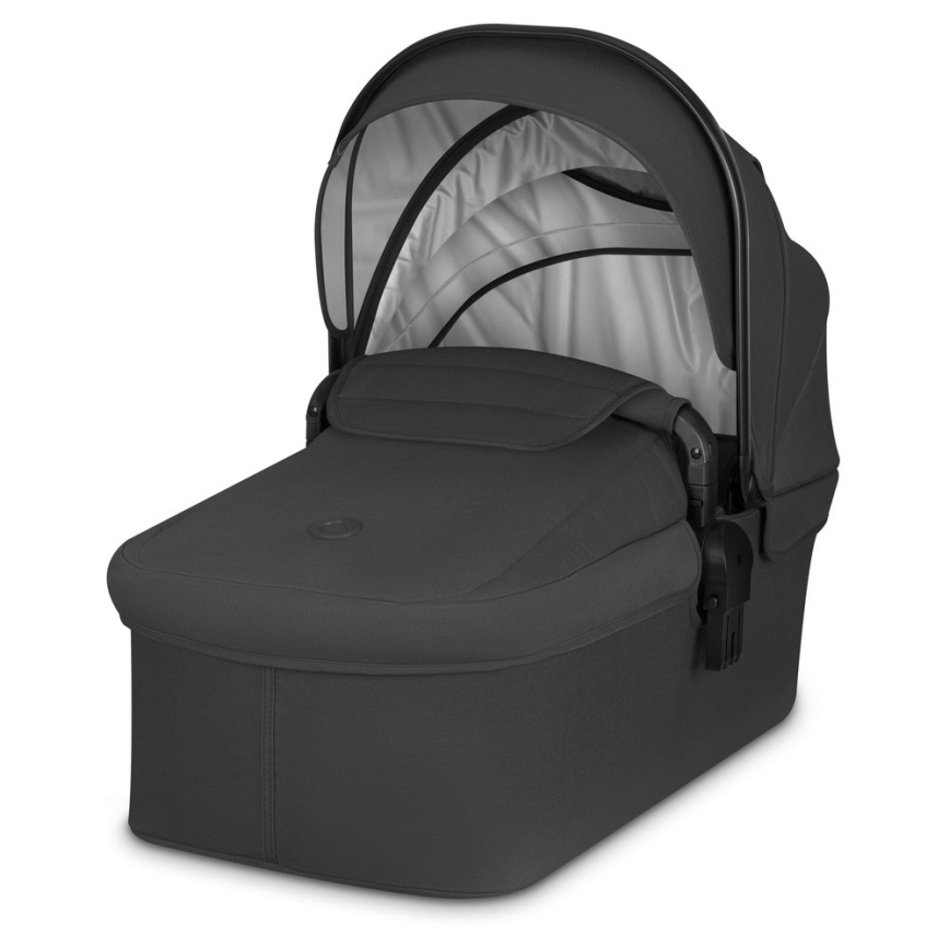 Lionelo - Kombinovaný kočárek 3v1 BIANKA Black Onyx