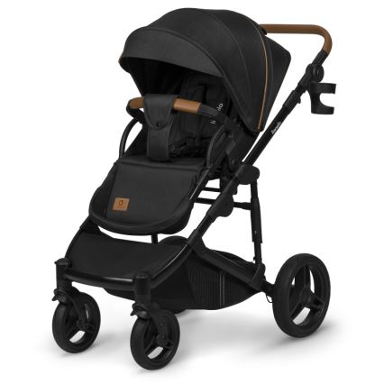 Lionelo - Kombinovaný kočárek 3v1 MARI TOUR Black Onyx