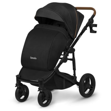 Lionelo - Kombinovaný kočárek 3v1 MARI TOUR Black Onyx