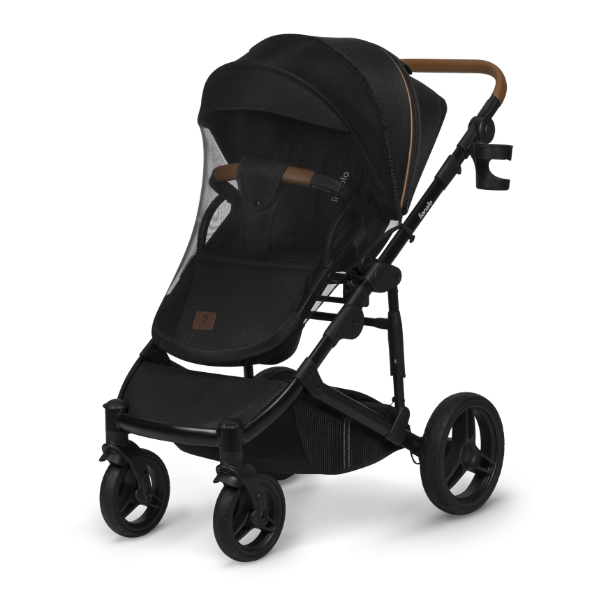 Lionelo - Kombinovaný kočárek 3v1 MARI TOUR Black Onyx