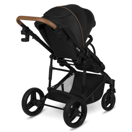 Lionelo - Kombinovaný kočárek 3v1 MARI TOUR Black Onyx