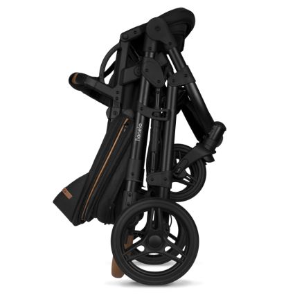 Lionelo - Kombinovaný kočárek 3v1 MARI TOUR Black Onyx