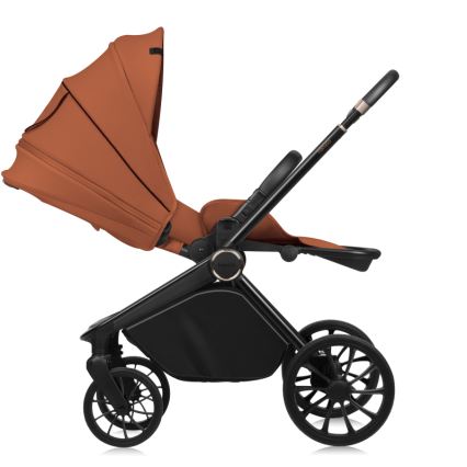 Lionelo - Kombinovaný kočárek 3v1 MIKA PLUS Brown Rust