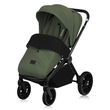 Lionelo - Kombinovaný kočárek 3v1 MIKA PLUS Green Olive