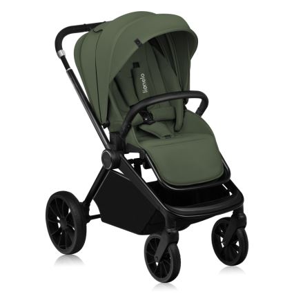 Lionelo - Kombinovaný kočárek 3v1 MIKA PLUS Green Olive
