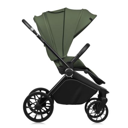 Lionelo - Kombinovaný kočárek 3v1 MIKA PLUS Green Olive