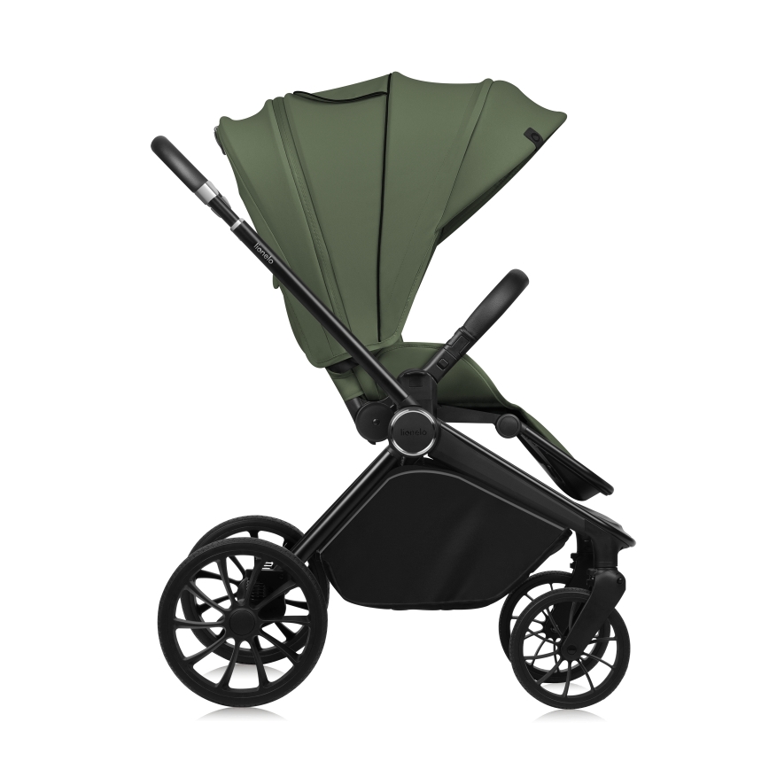 Lionelo - Kombinovaný kočárek 3v1 MIKA PLUS Green Olive