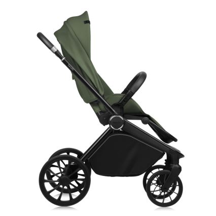 Lionelo - Kombinovaný kočárek 3v1 MIKA PLUS Green Olive