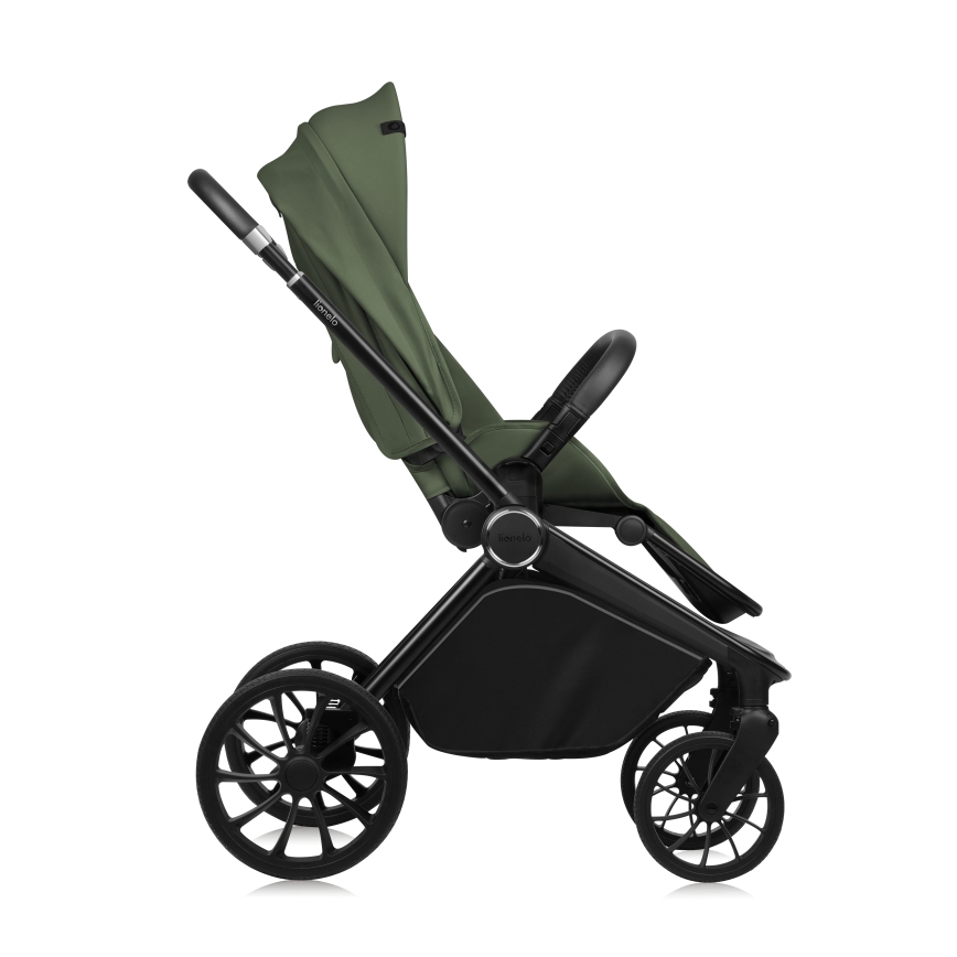 Lionelo - Kombinovaný kočárek 3v1 MIKA PLUS Green Olive
