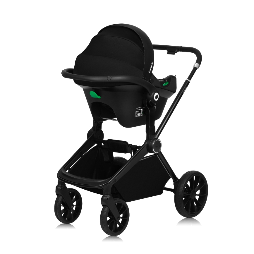 Lionelo - Kombinovaný kočárek 3v1 MIKA PLUS Green Olive