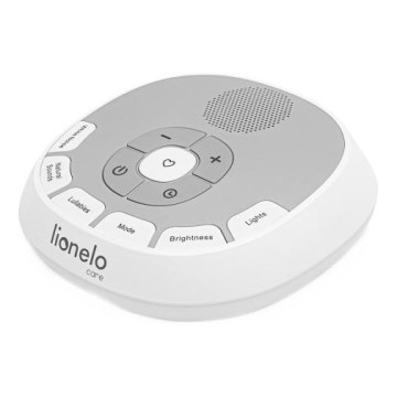 Lionelo - LED RGB Nabíjecí hrací skříňka s nočním světlem BABYNAP 5V/1500 mAh