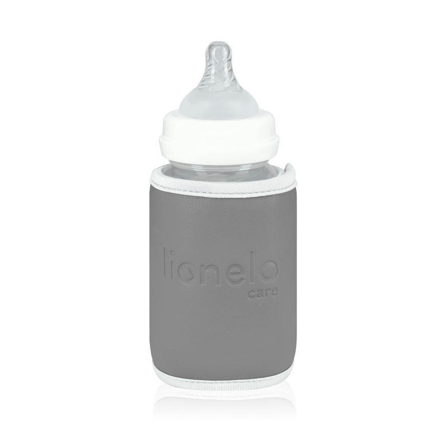 Lionelo - Nabíjecí ohřívač lahví THERMUP GO 18W/5V Grey Silver