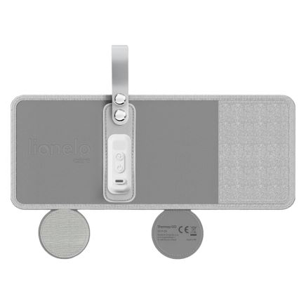 Lionelo - Nabíjecí ohřívač lahví THERMUP GO 18W/5V Grey Silver