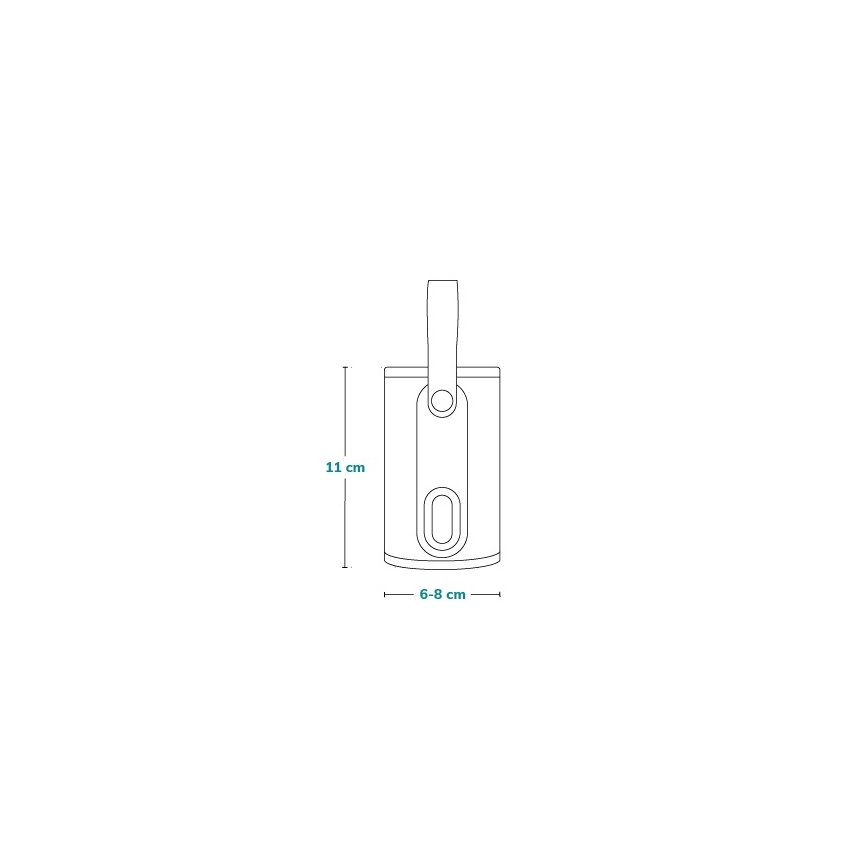 Lionelo - Nabíjecí ohřívač lahví THERMUP GO 18W/5V Grey Silver